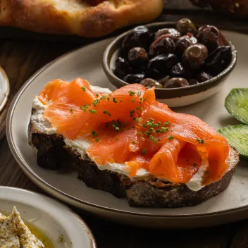 סלמון מעושן - תמונה נוספת